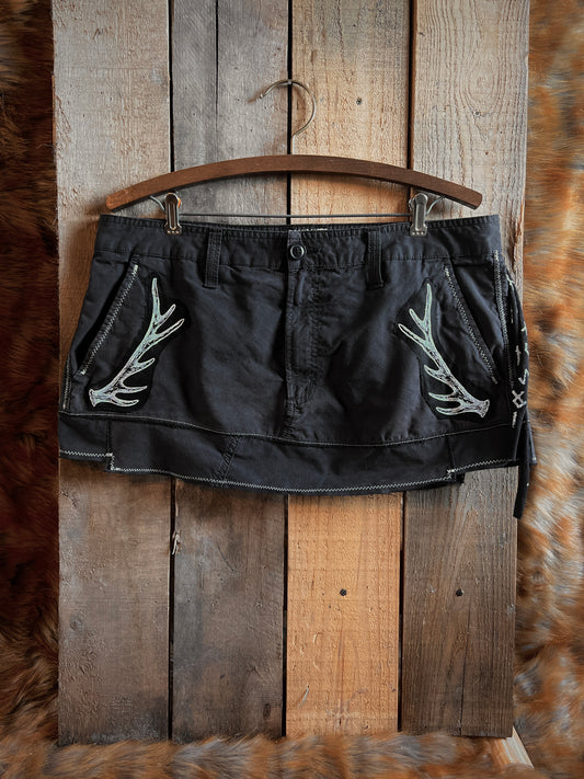 OOAK 37W ELK ANTLER SKIRT