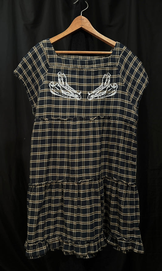 OOAK - XL - PLAID JAWBONES DRESS