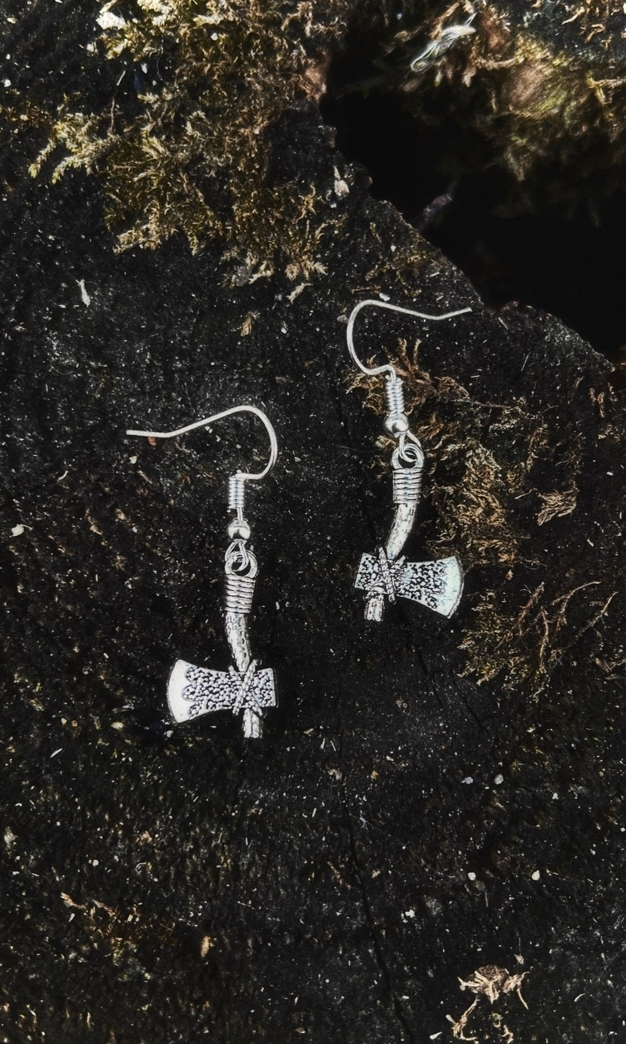 VIKING AXE SMALL EARRINGS