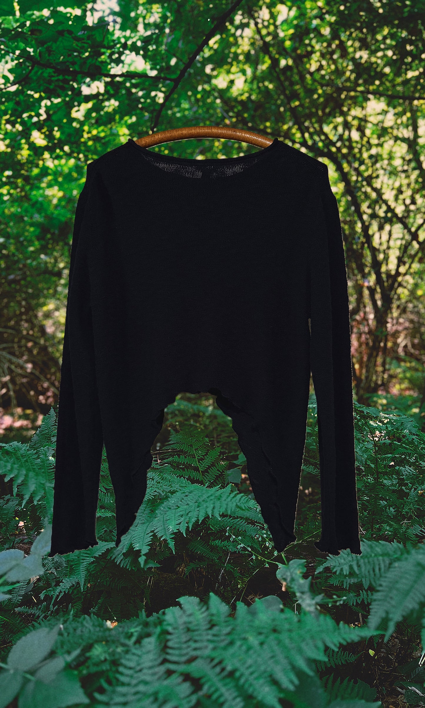 OOAK - L - POISON HEMLOCK SWEATER