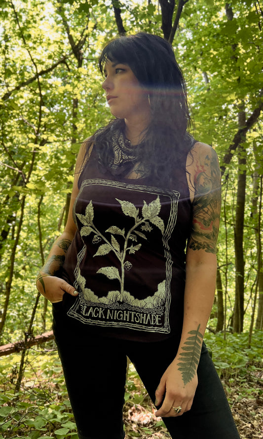 SOVRIN X FORAGER CHEF BLACK NIGHTSHADE SIDE SLIT TANK