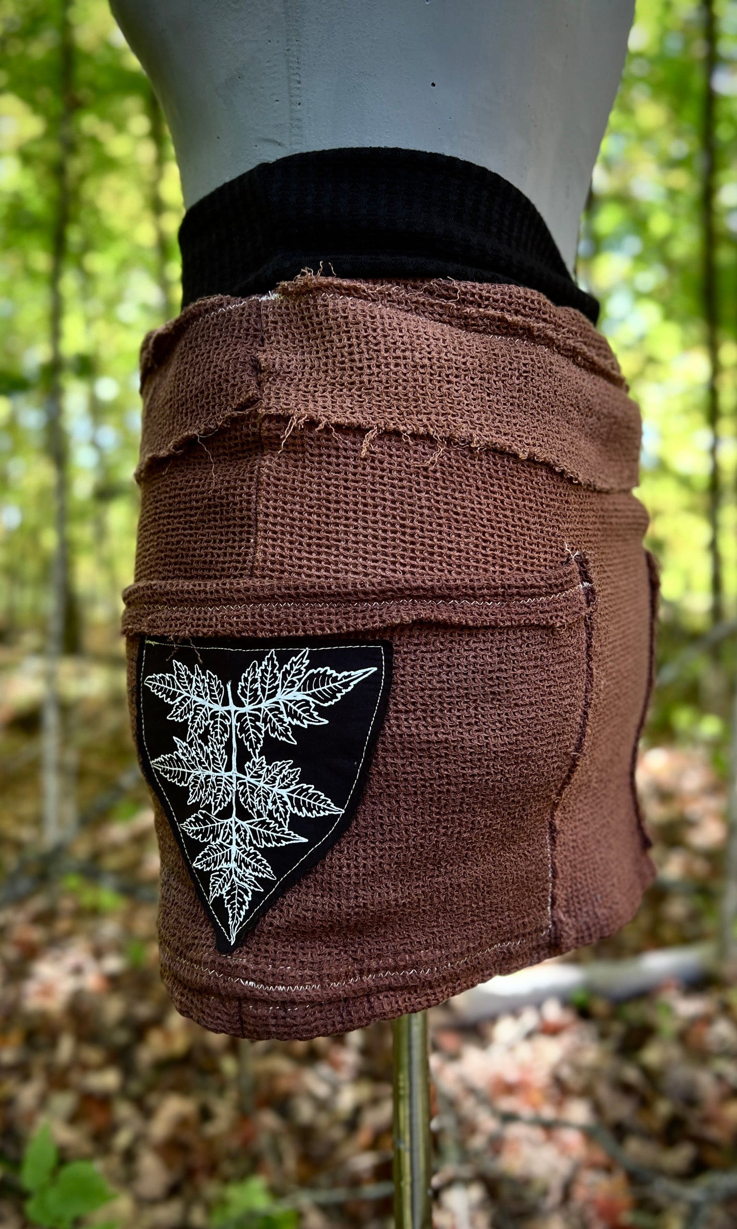 OOAK SMALL HANDMADE POISON HEMLOCK SKIRT