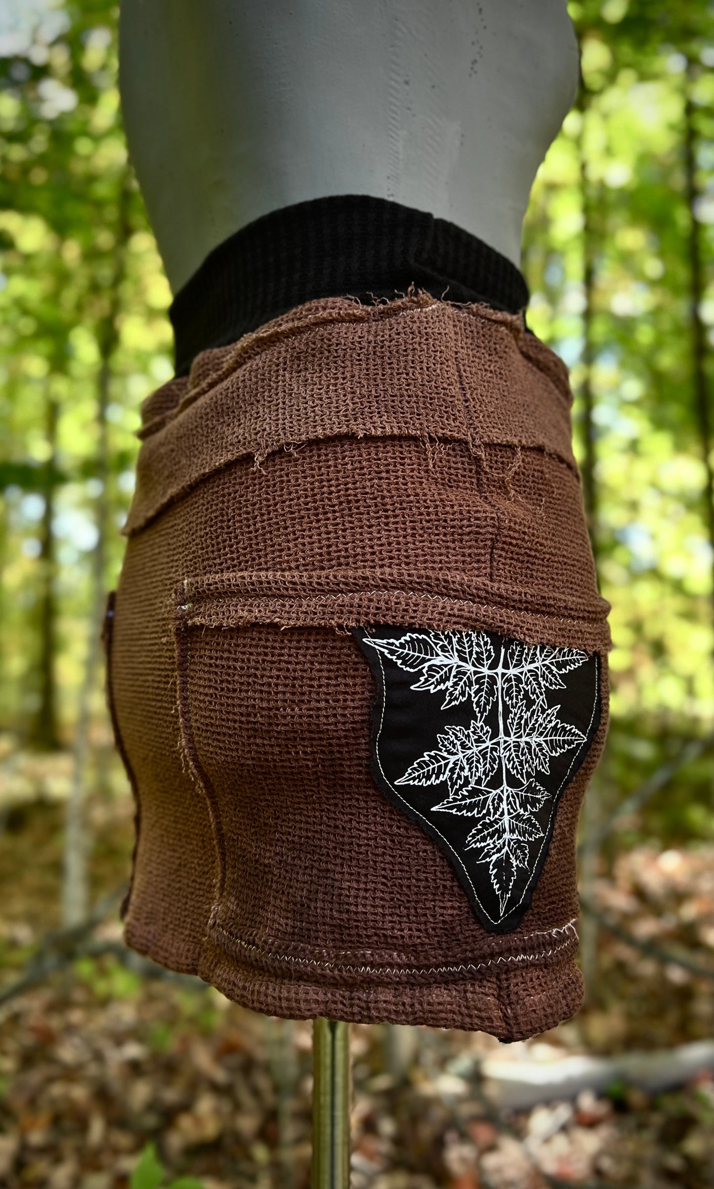 OOAK SMALL HANDMADE POISON HEMLOCK SKIRT