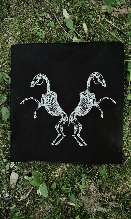 HORSE SKELETON PATCH