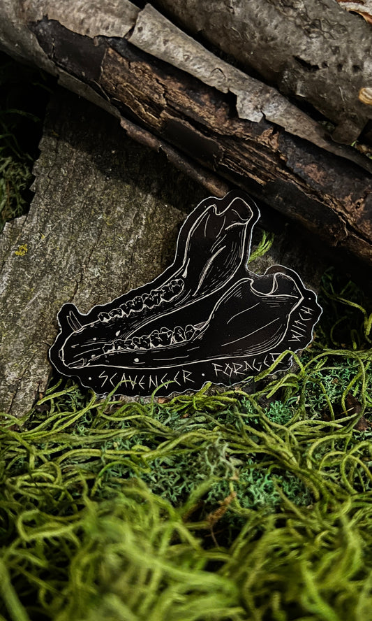 JAWBONE VINYL STICKER