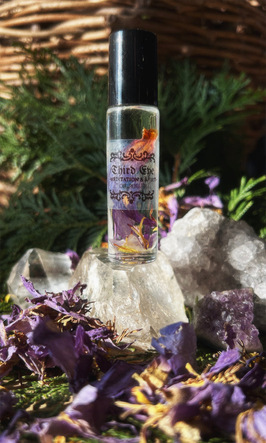 THIRD EYE CRYSTAL INFUSED OIL ROLLER