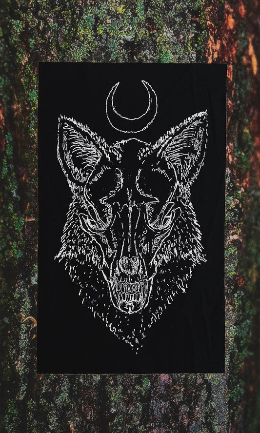 FOX MOON BACK PATCH