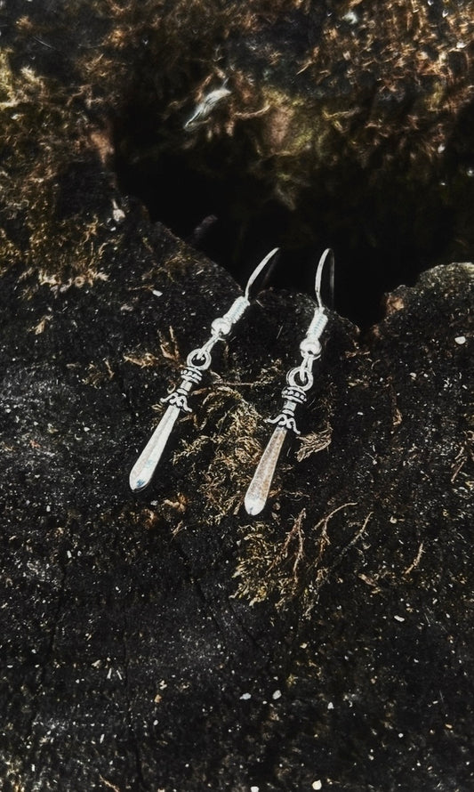 SMALL FANTASY SWORD EARRINGS