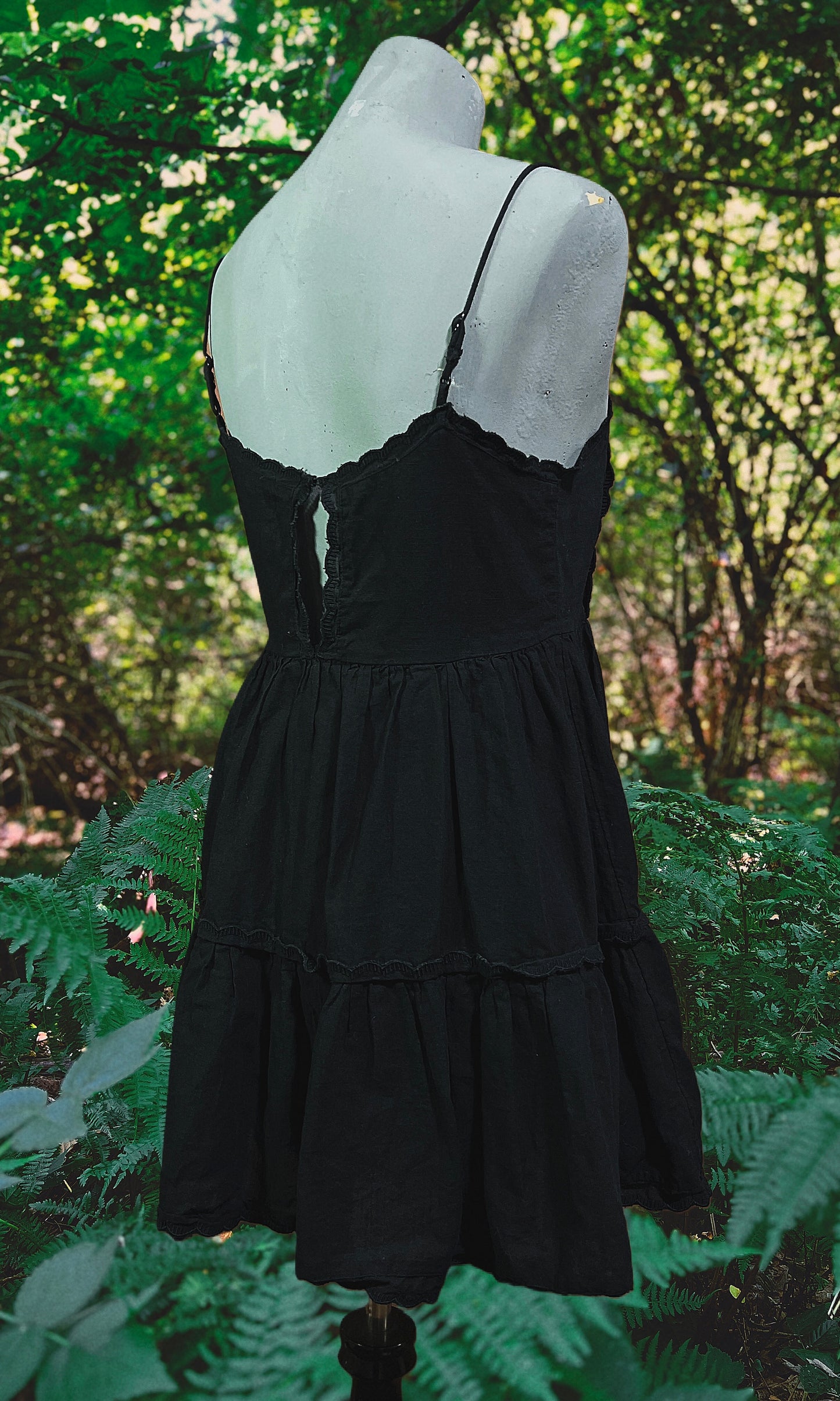 OOAK - S - POISON HEMLOCK DRESS