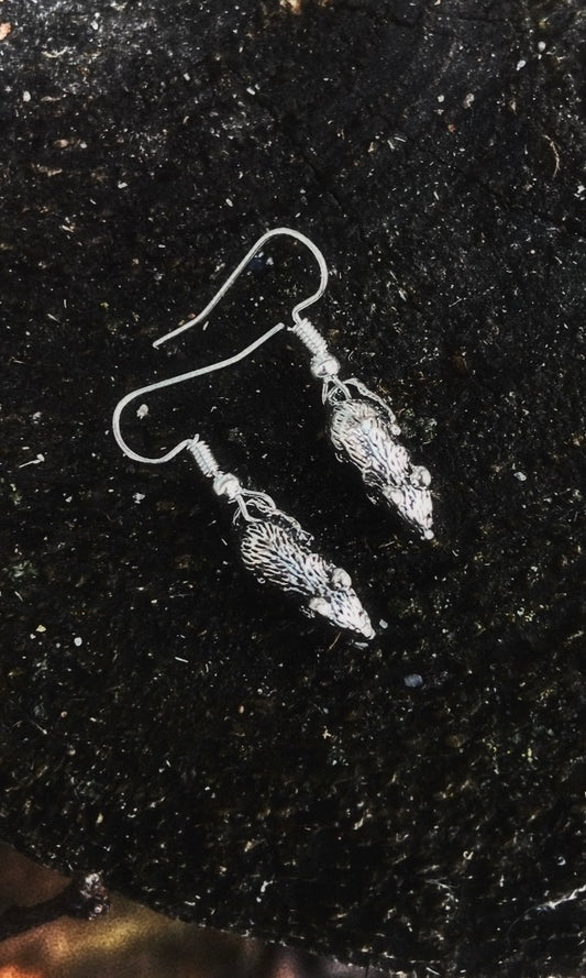 SMALL RAT EARRINGS