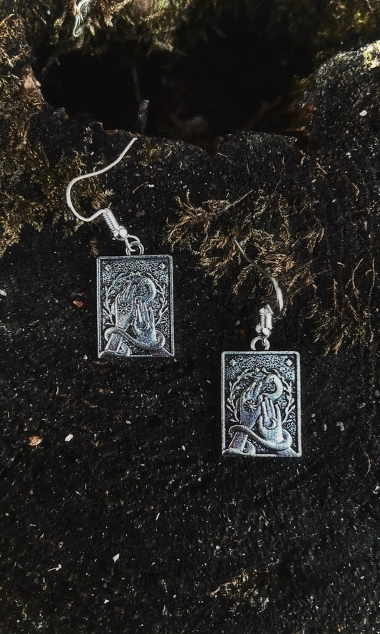 SERPENT TAROT EARRINGS