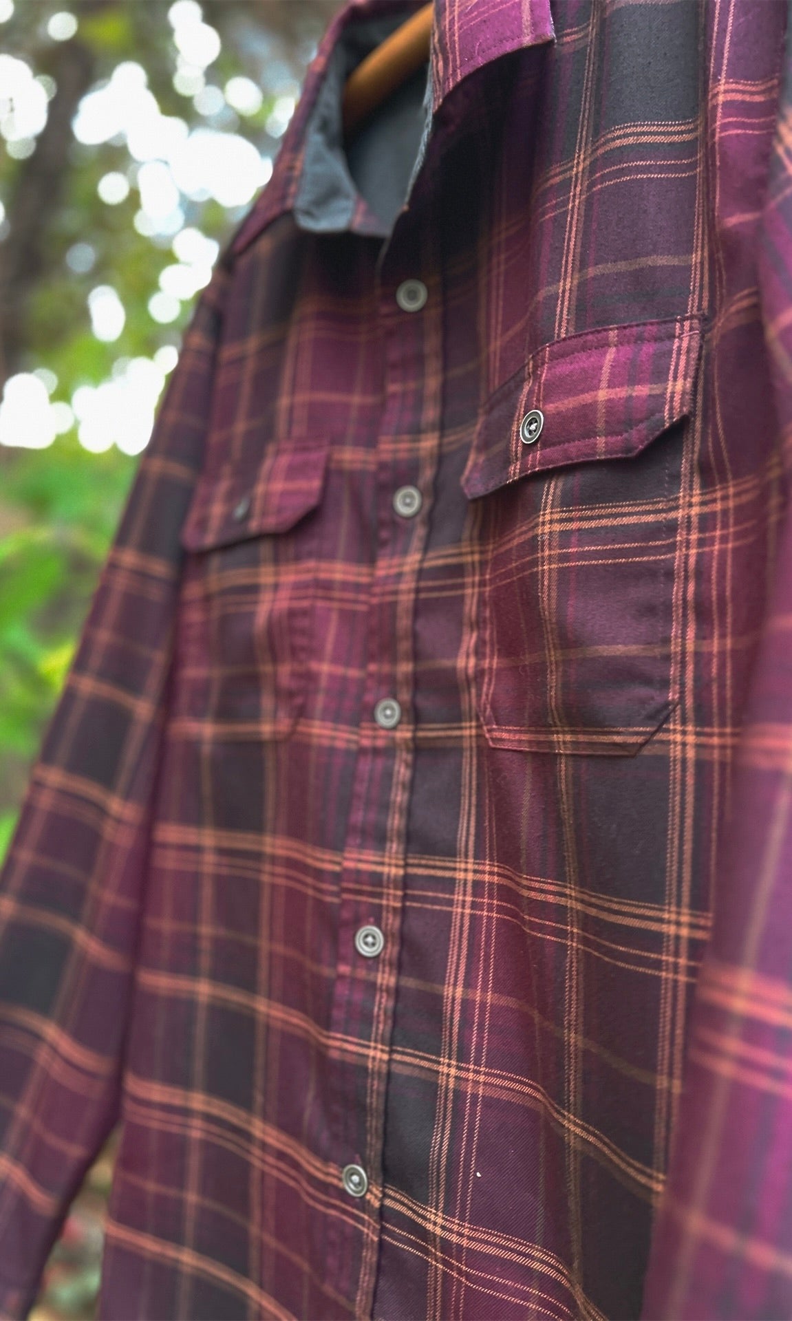 OOAK M MEDUSA UNISEX PRINTED FLANNEL