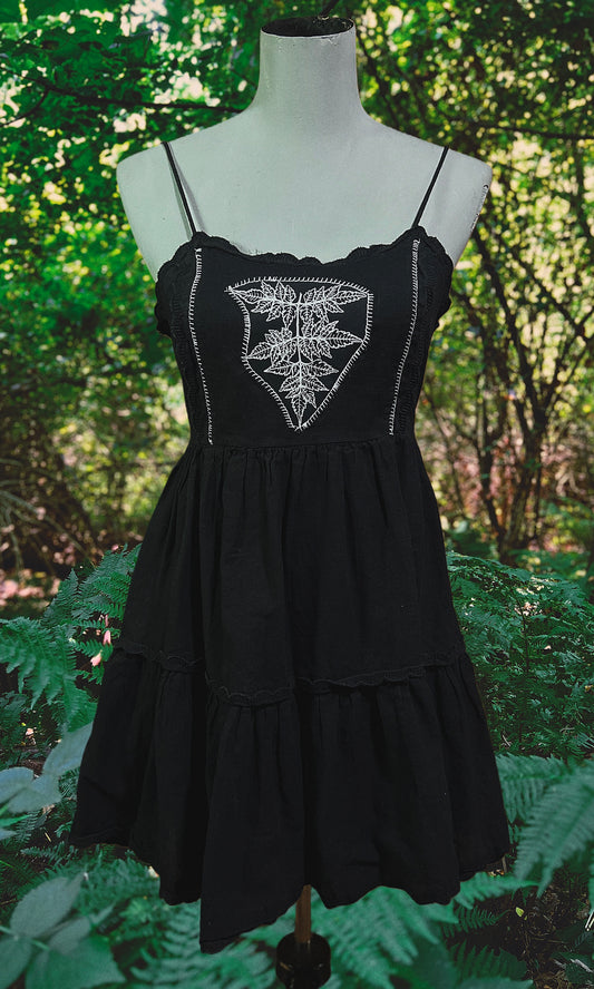 OOAK - S - POISON HEMLOCK DRESS
