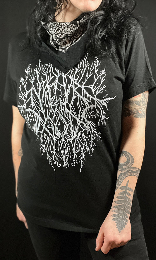 NATURE IS MY GOD METAL UNISEX TEE