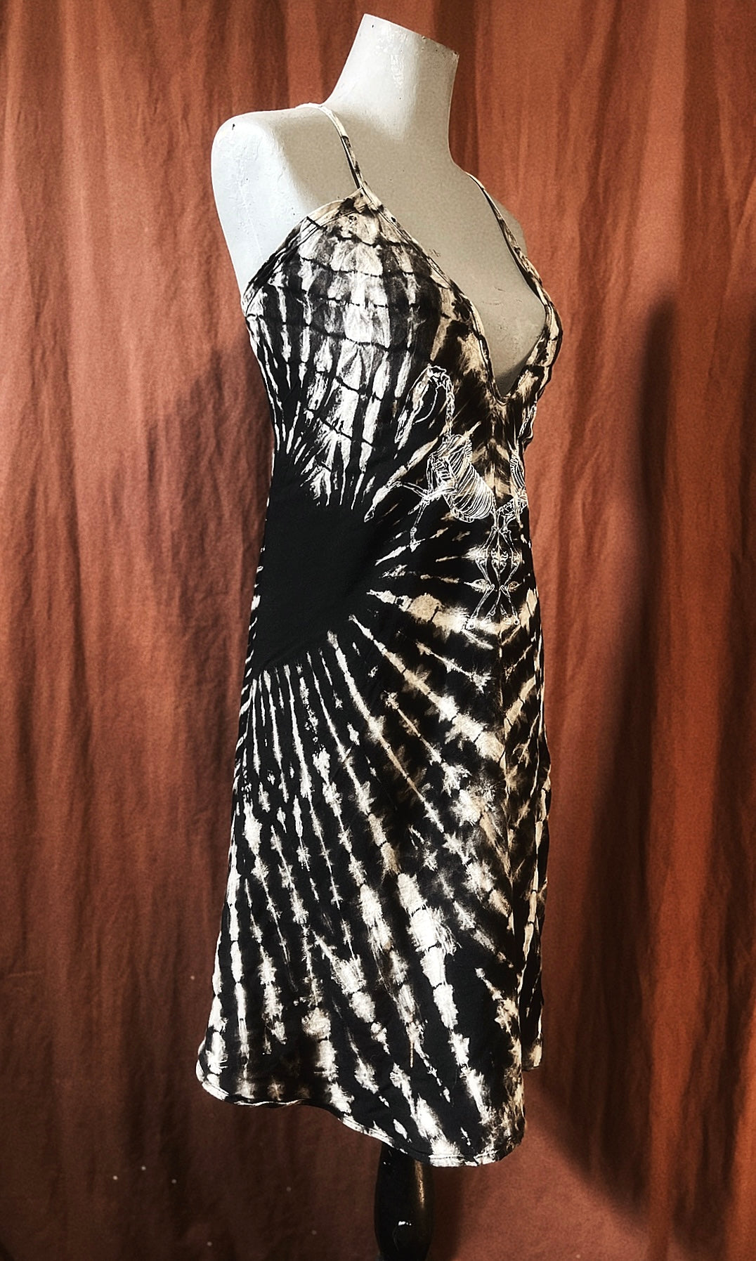 OOAK M HORSE SKELETON DRESS