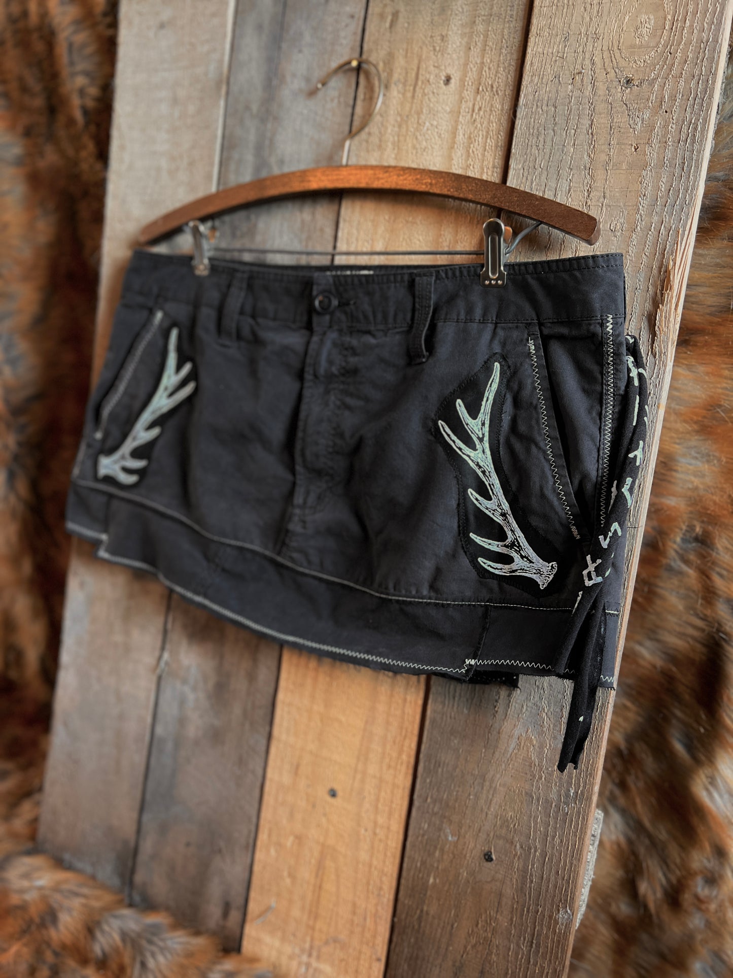 OOAK 37W ELK ANTLER SKIRT