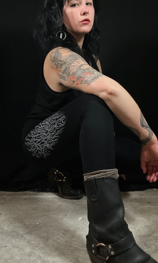 NATURE IS MY GOD METAL LEGGINGS