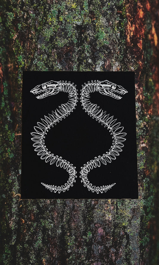 SNAKE SKELETONS SMALL PATCH