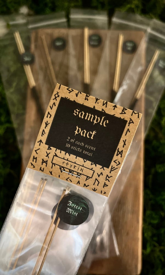 INCENSE SAMPLE PACK