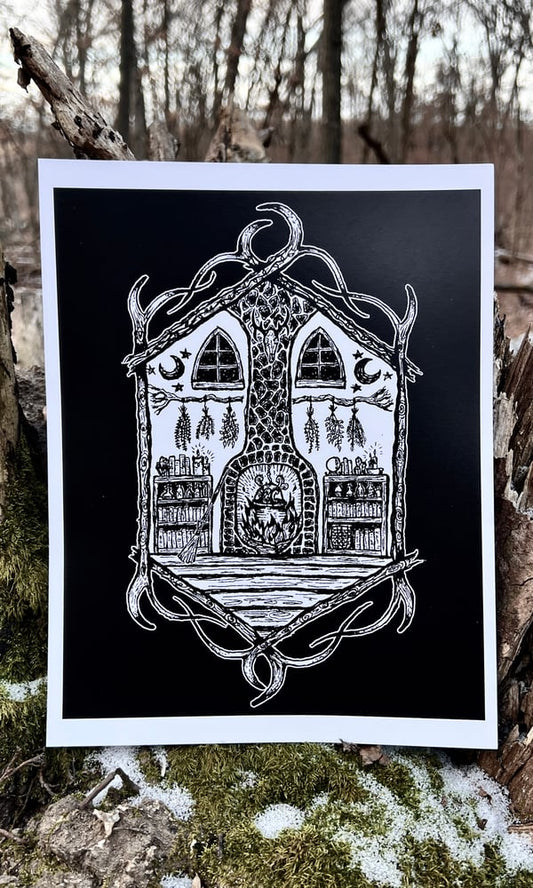 HEARTHWITCH PRINT 8.5 X 11
