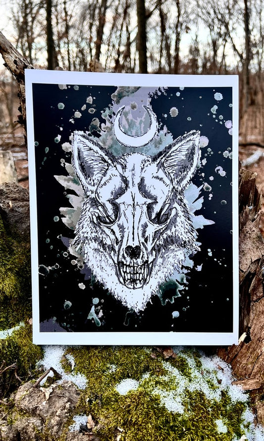 RED FOX PRINT 8.5 X 11