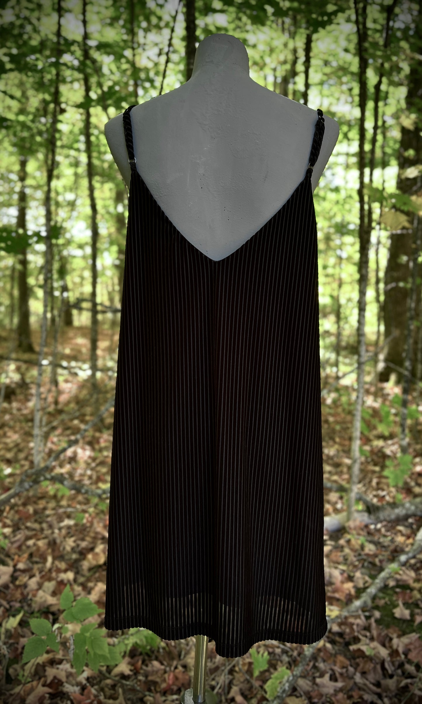 OOAK L FAIRY RING VELVET MINI DRESS