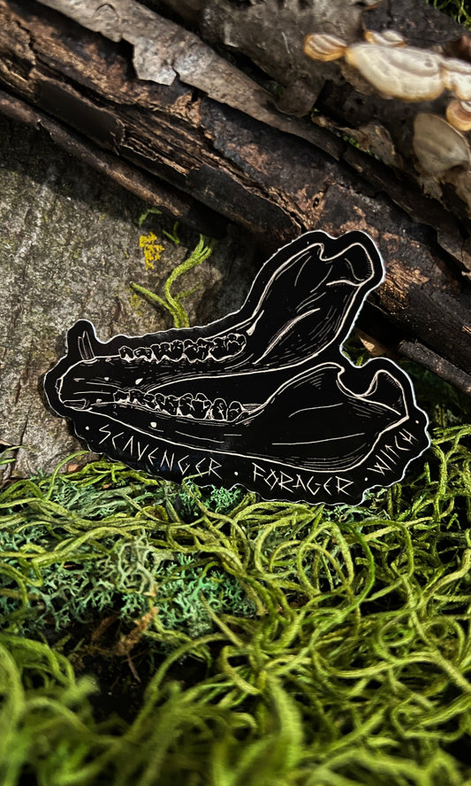 JAWBONE VINYL STICKER
