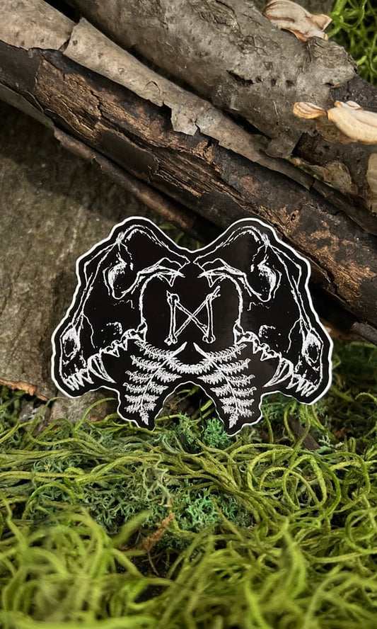 WOLF FERN STICKER