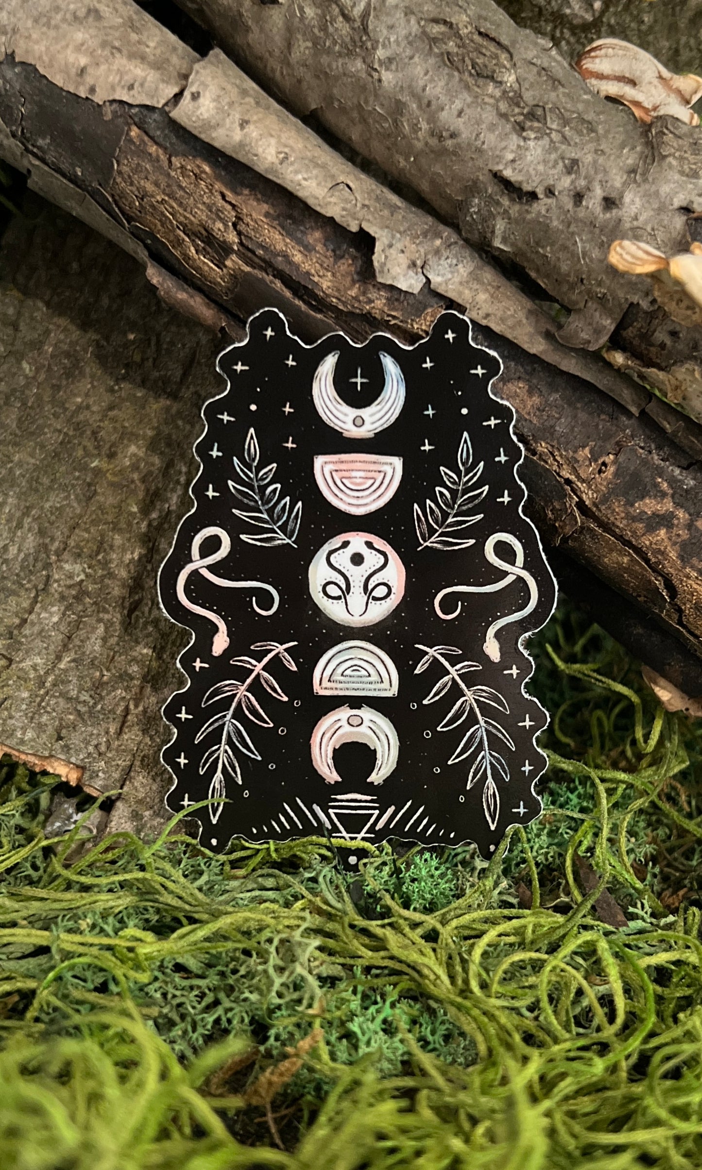 MOON MAGIC VINYL STICKER