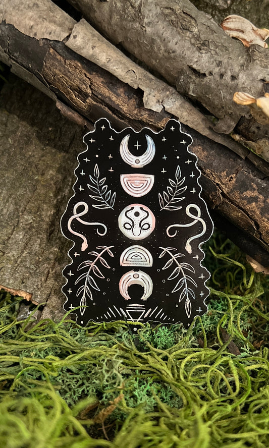 MOON MAGIC VINYL STICKER